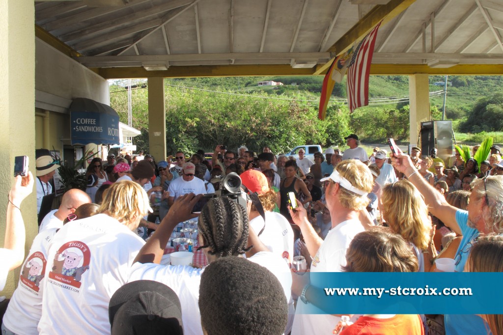 Ziggy's St Croix Johnny Cake Eating Contest
