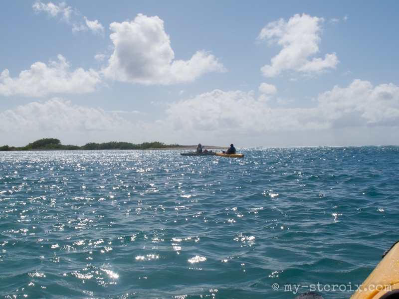 Crossing the Channel to Shell Island