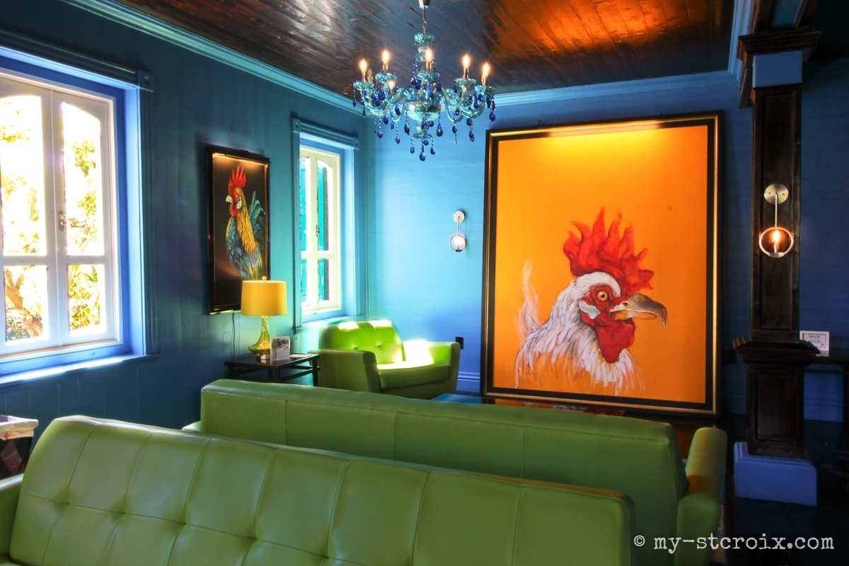 The Lobby at The Fred St Croix Hotel