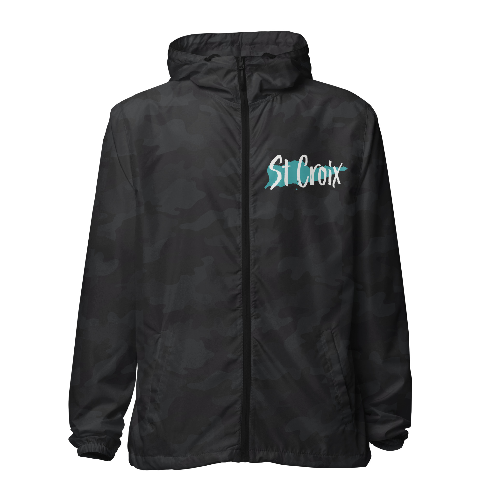 St Croix Island Unisex lightweight zip up windbreaker - Image 12