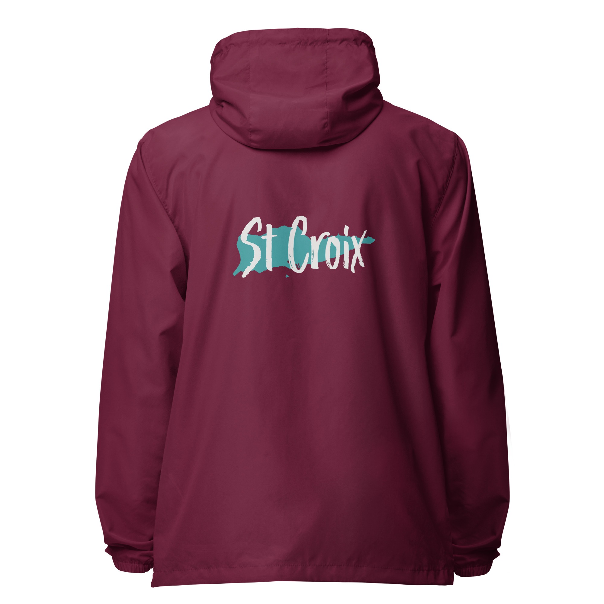 St Croix Island Unisex lightweight zip up windbreaker - Image 8