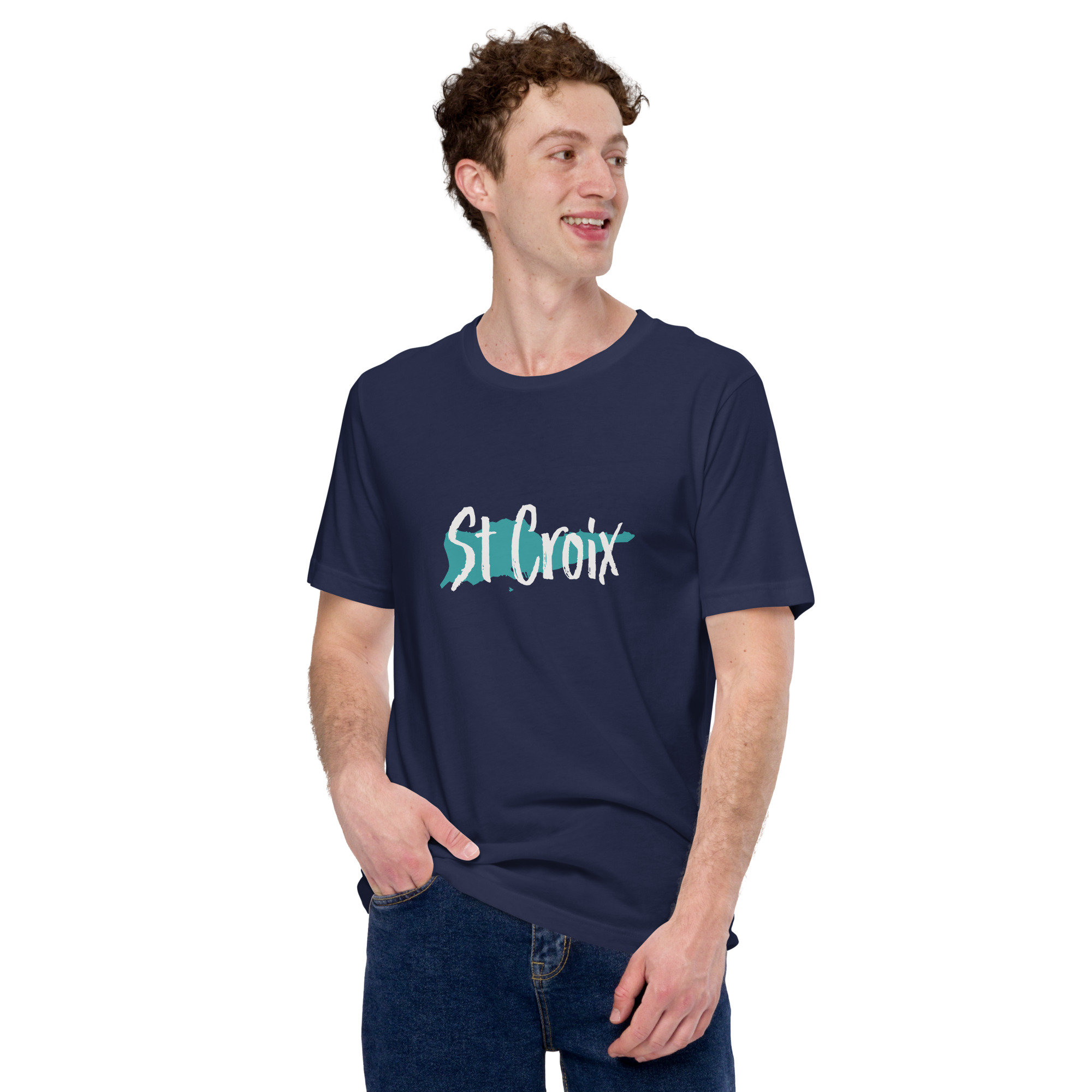 St Croix Island Unisex t-shirt - Image 2