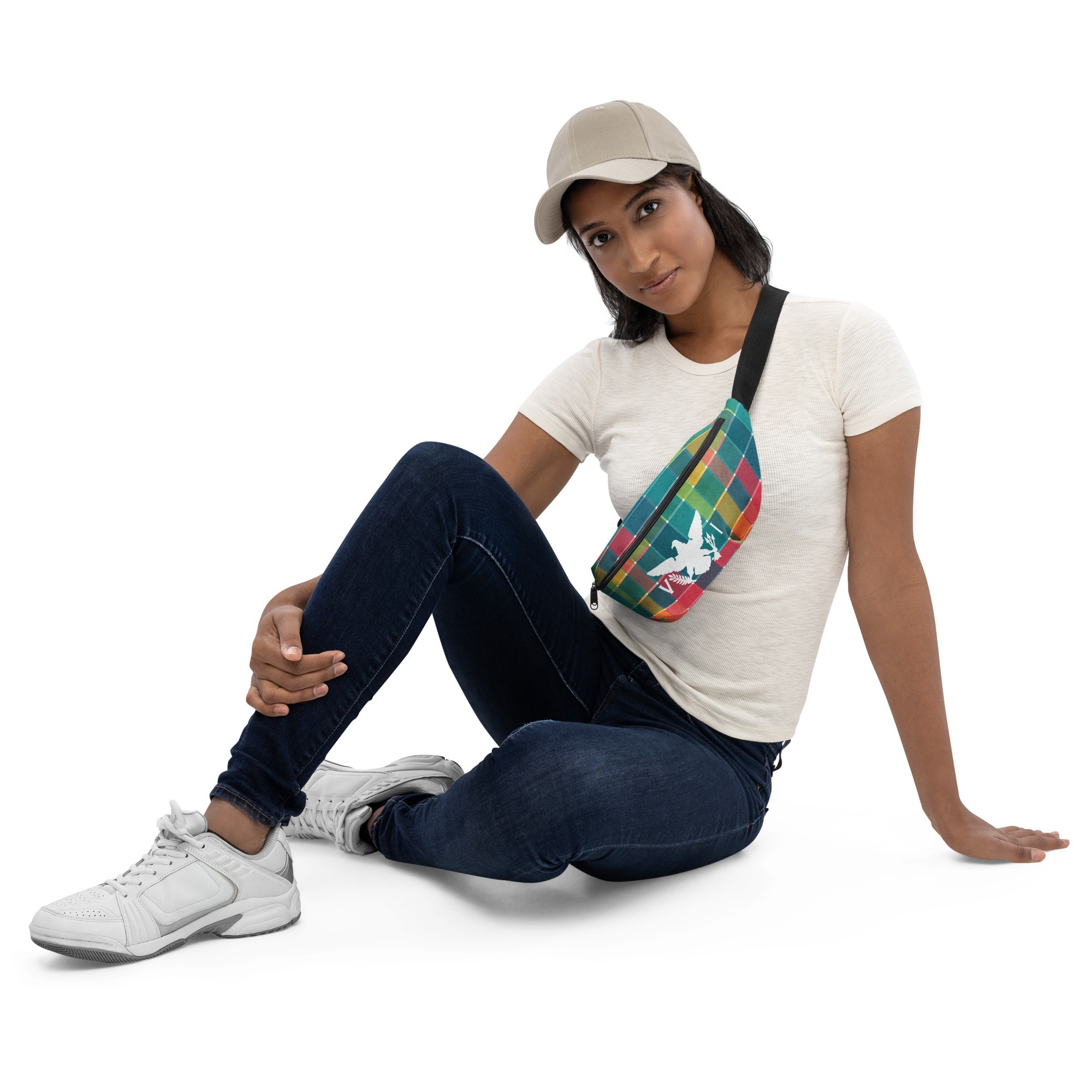 VI Madras Inspired Fanny Pack - Image 4