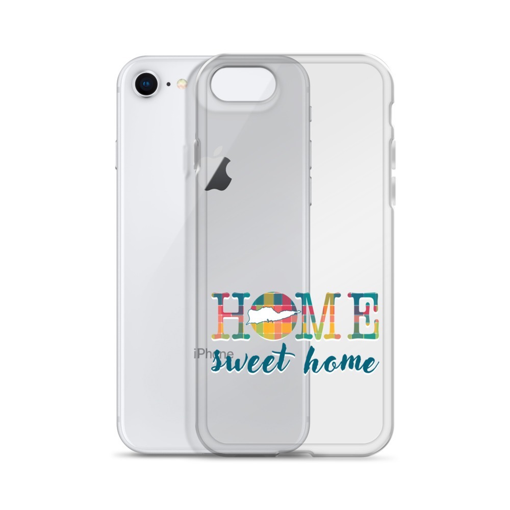 Home Sweet Home St Croix VI Inspired Madras | Clear Case for iPhone® - Image 41