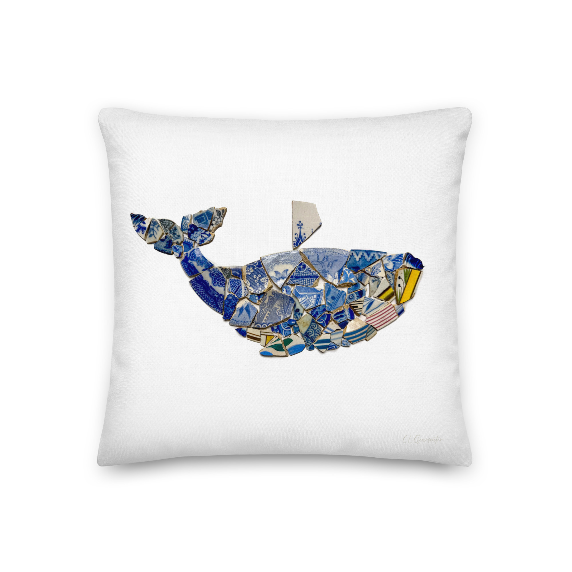Chaney Humpback Whale Premium Pillow - Image 2