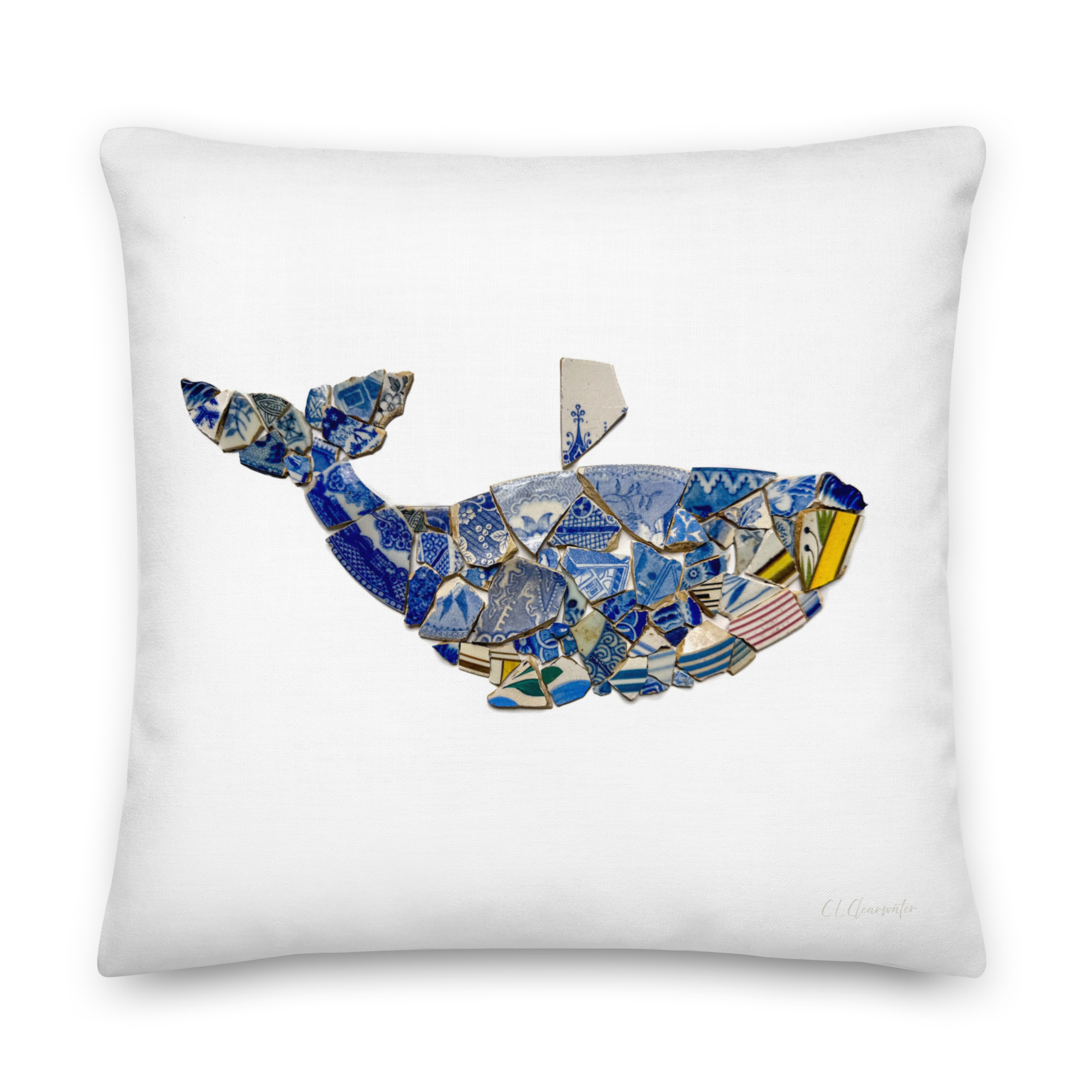 Chaney Humpback Whale Premium Pillow - Image 5