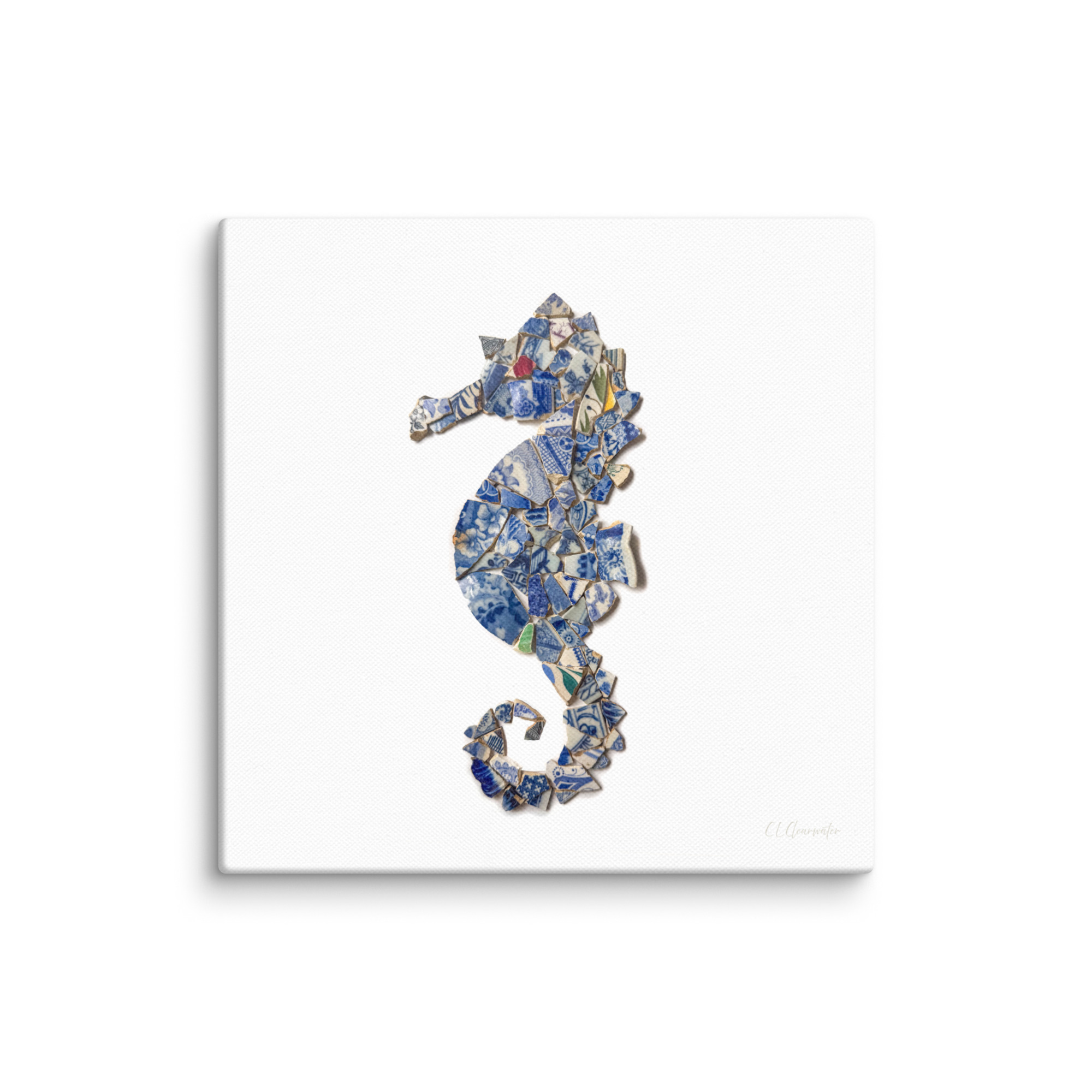Chaney Seahorse Canvas