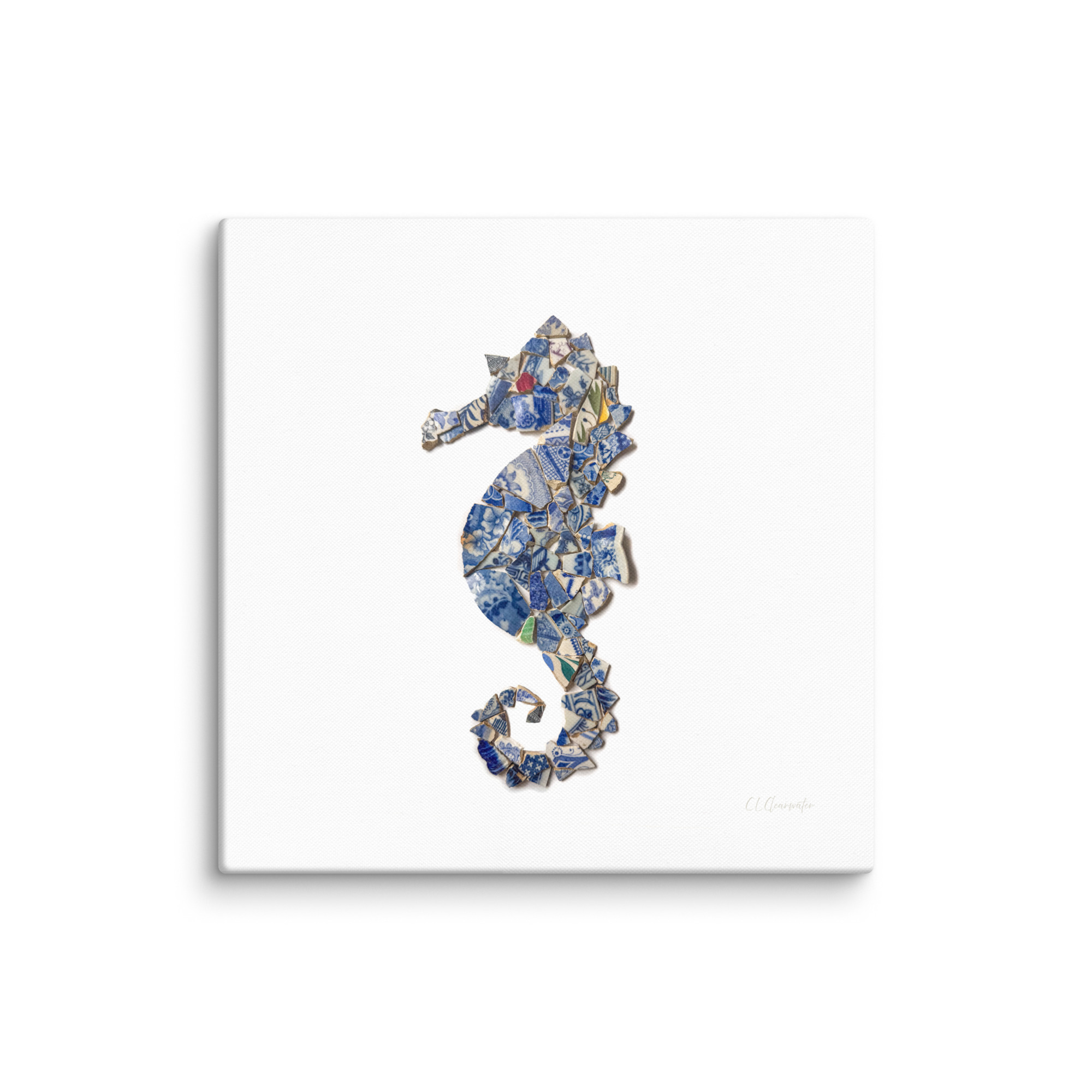 Chaney Seahorse Canvas - Image 4