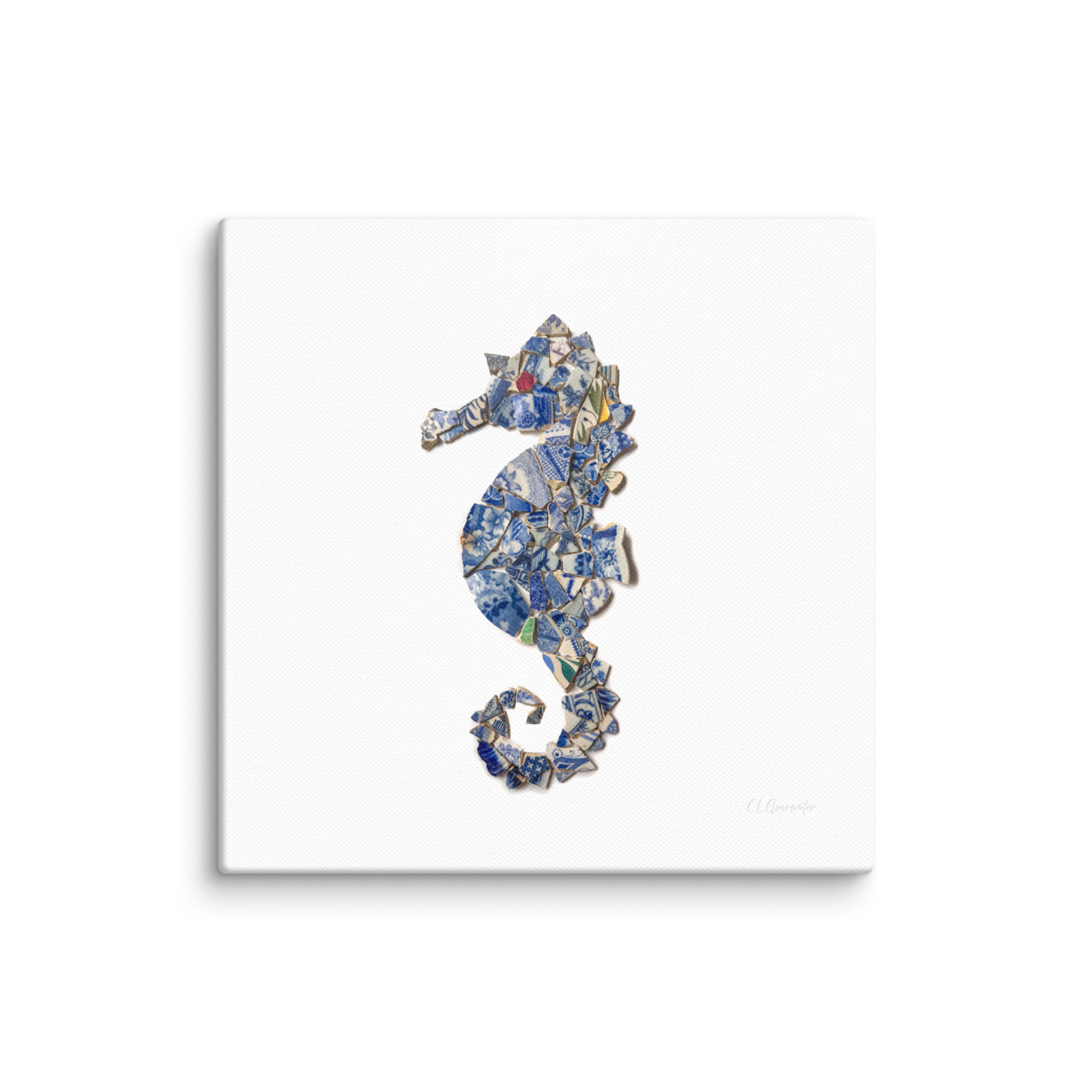 Chaney Seahorse Canvas - Image 6