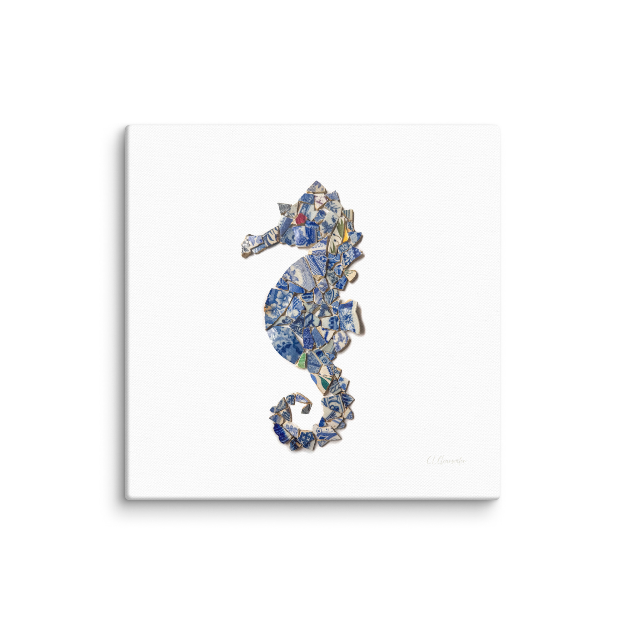 Chaney Seahorse Canvas - Image 7